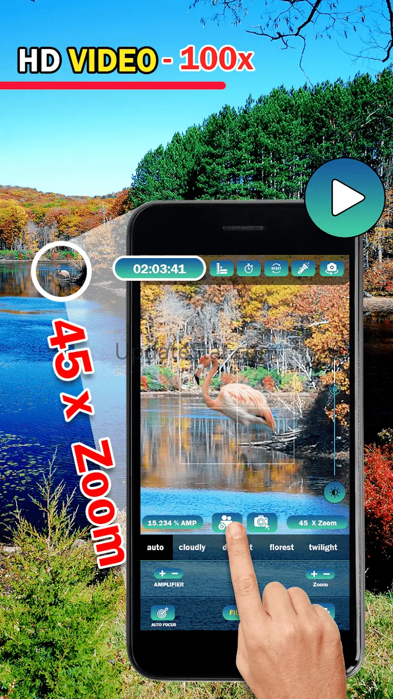 Ultra Zoom Camera 100x HD Zoom