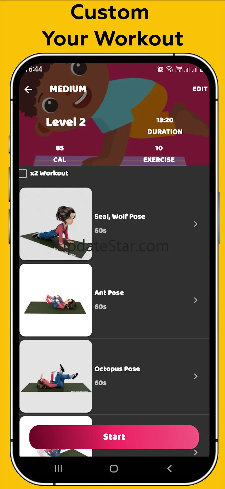 Yoga For Kids - Grow Taller 1.0.21