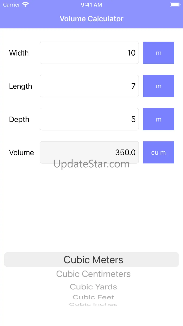 Volume Calculator Pro 1.0