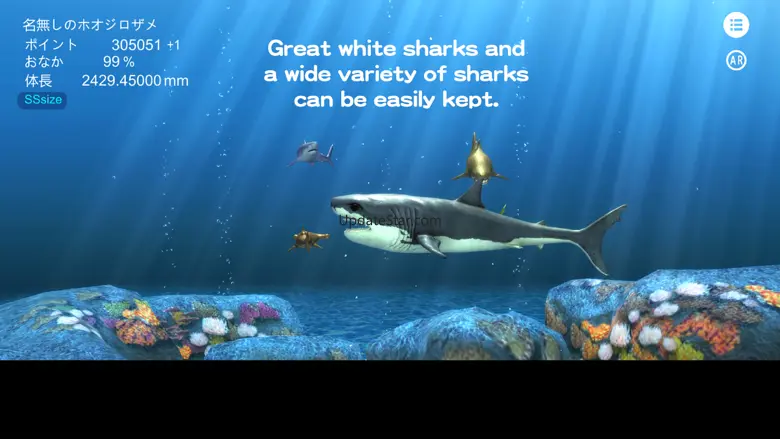 Great white shark breeding AR 1.2.0