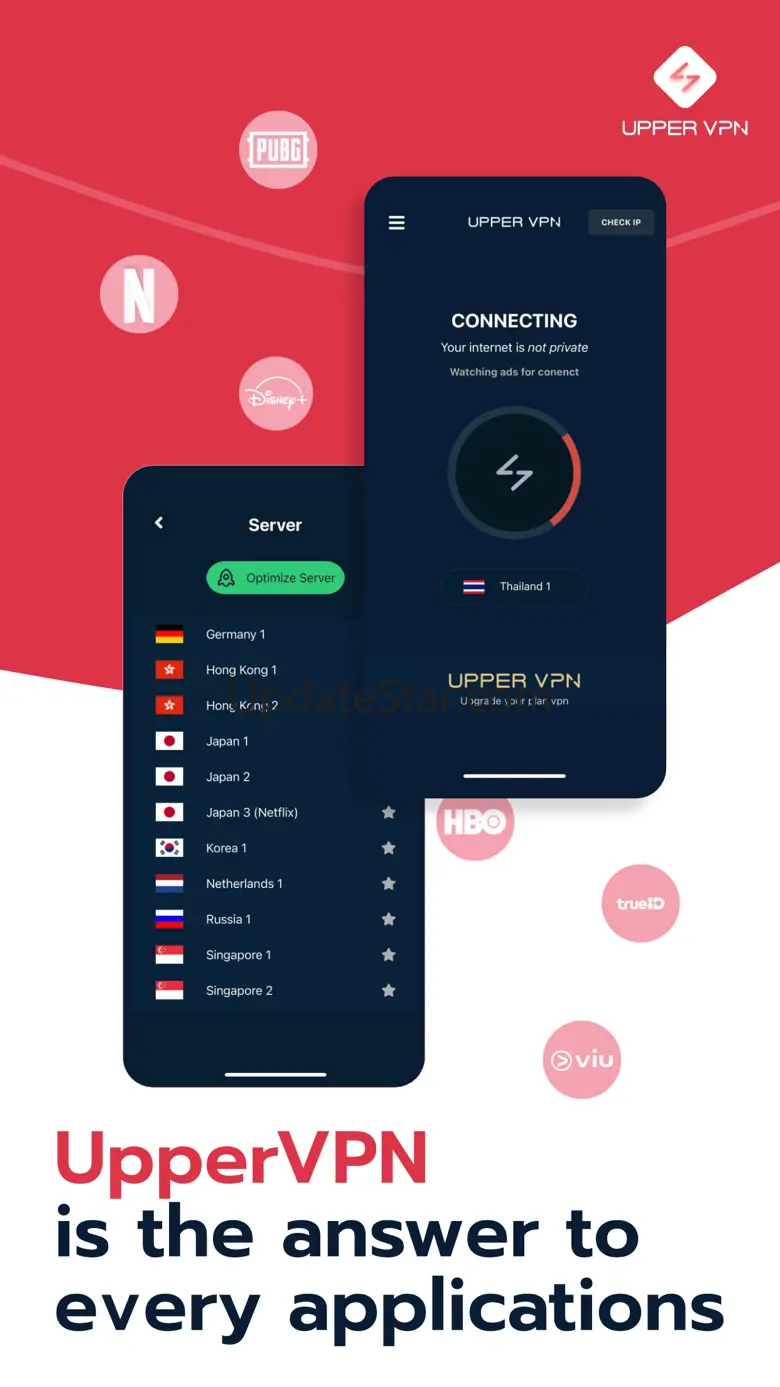 UpperVPN - Best VPN 2.1