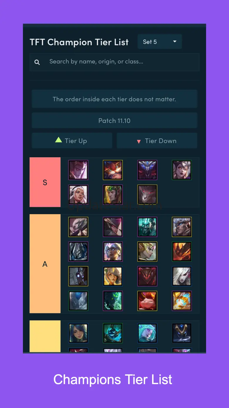 TFTatics - TFT Guide 1.0