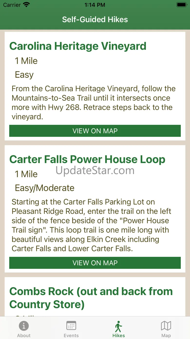 NC Trail Days Trail Guide 1.0.1