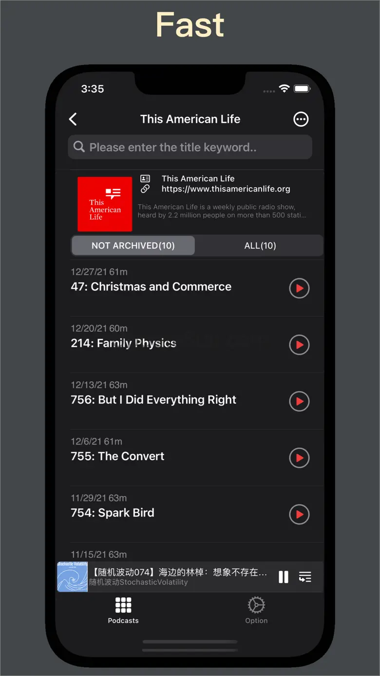 Castflow - Fast podcast app 119