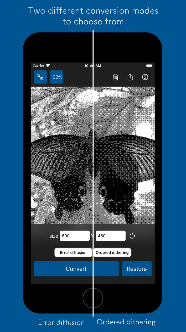 MoNo - convert to binary image 1.0.1