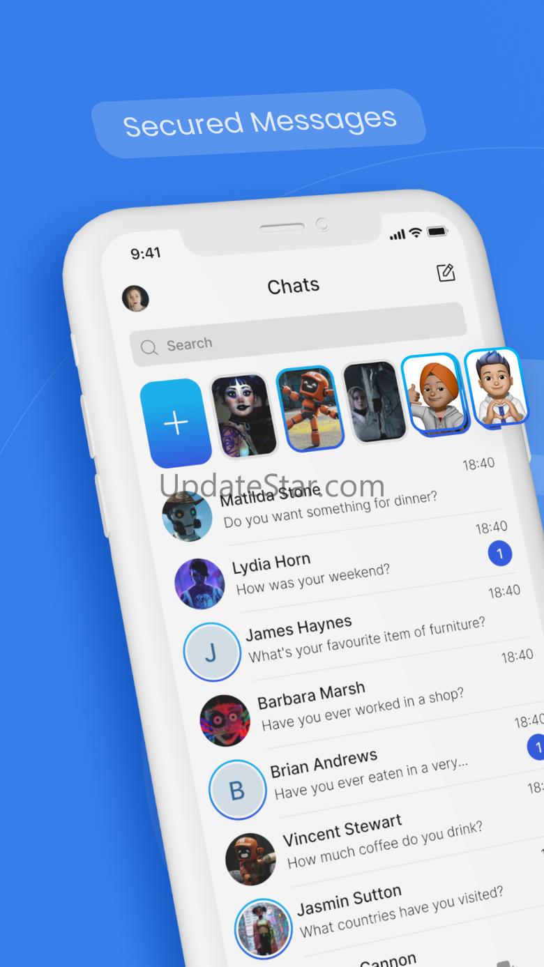 OXY.CHAT: call, send, receive 6.41