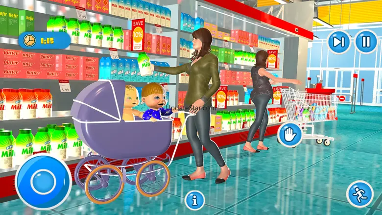 Pregnant Mother Twin Babies 3D 1.0.1
