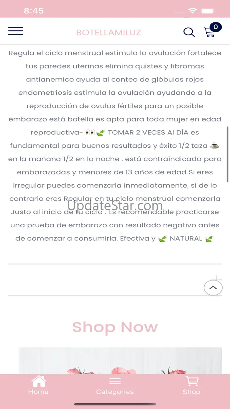 Botella Mi Luz 1.0