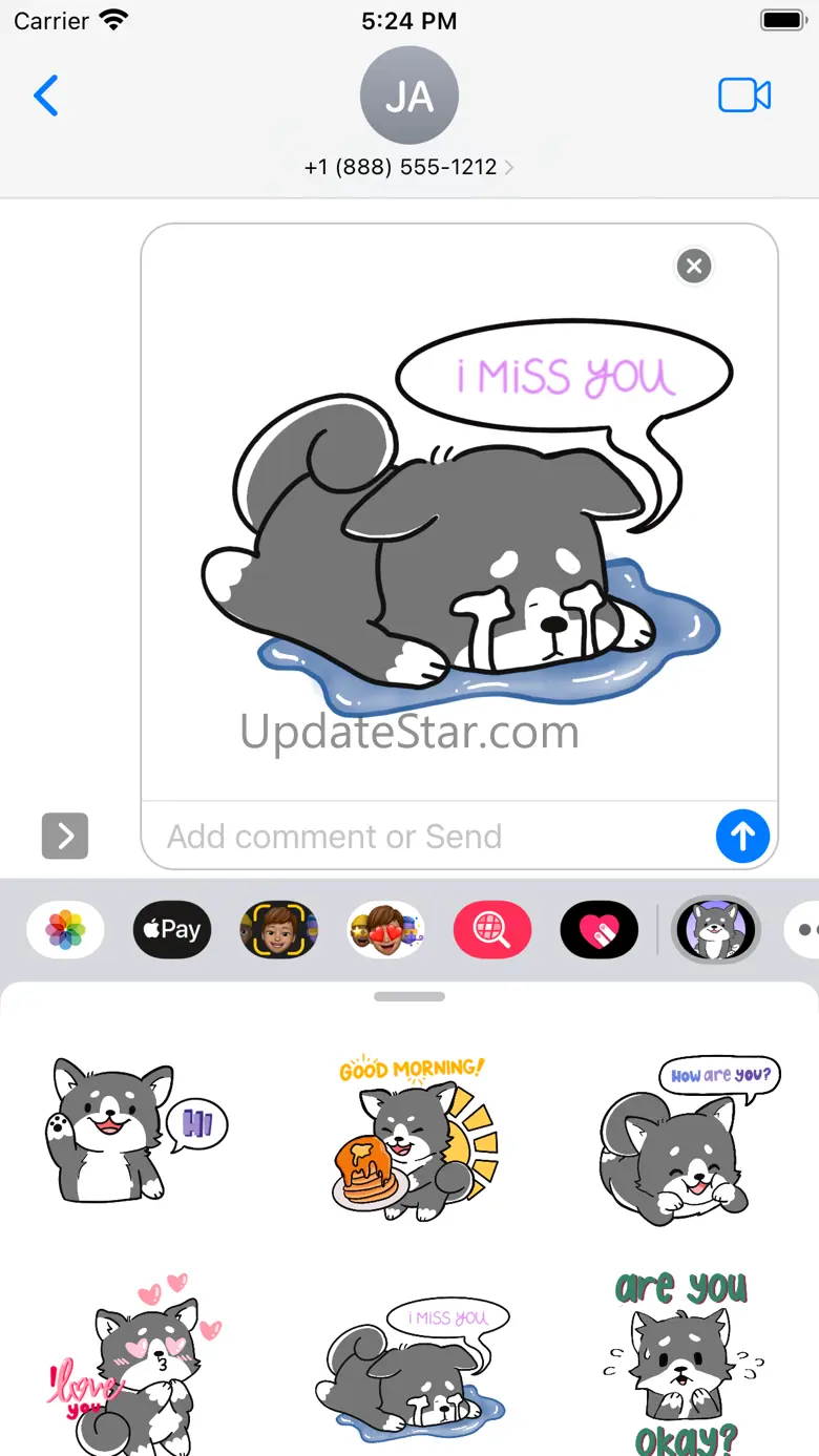 Pup Support Stickers 1.0
