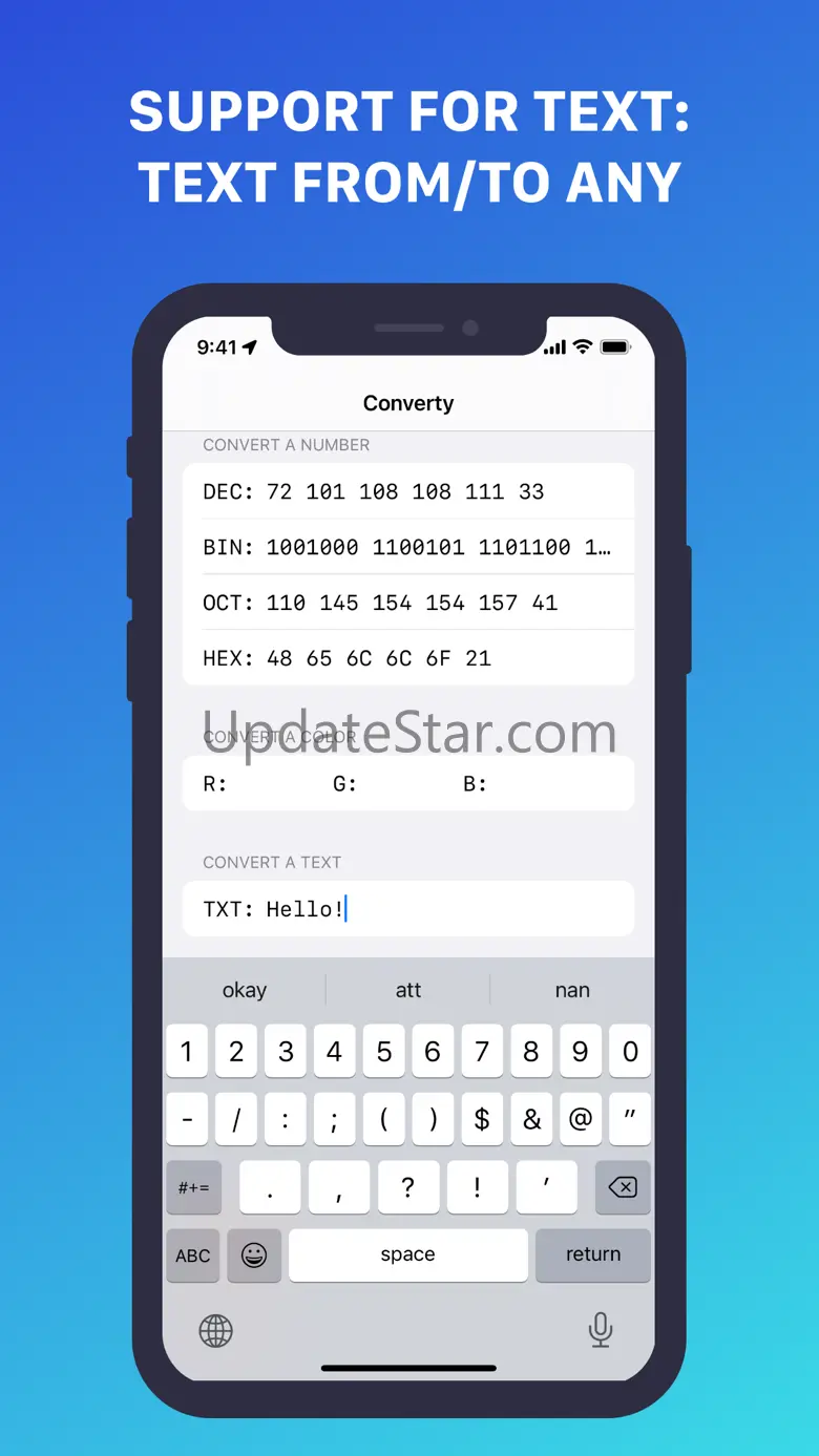 Hex & Binary Convertor 1.1.4