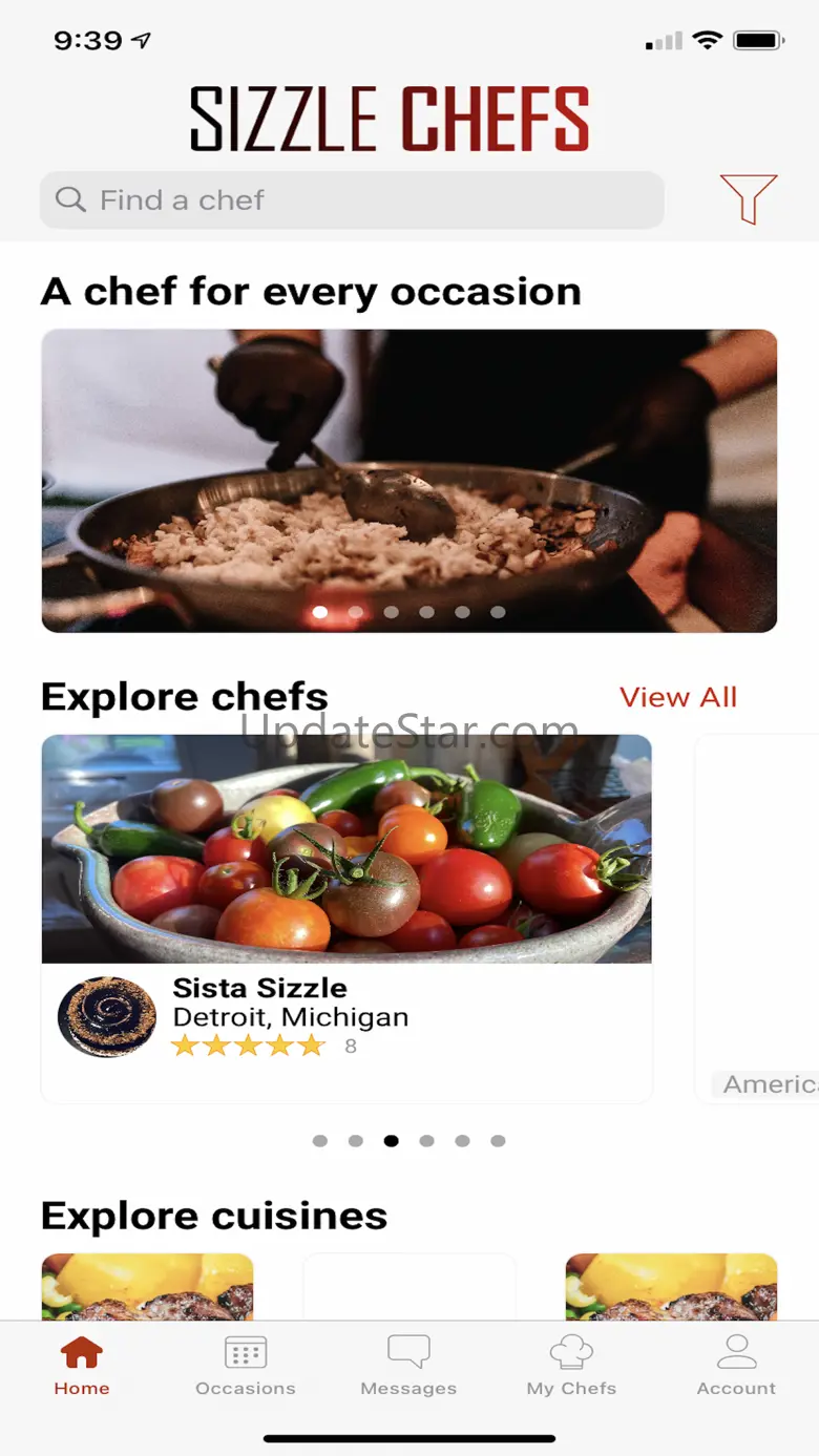 SizzleChefs: Book, Eat, Enjoy! 1.02
