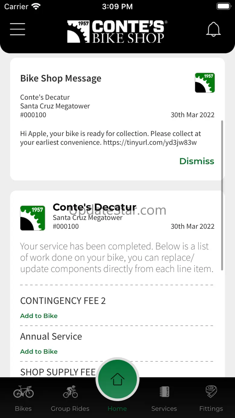 Conte's Bike Shop 1.0.9