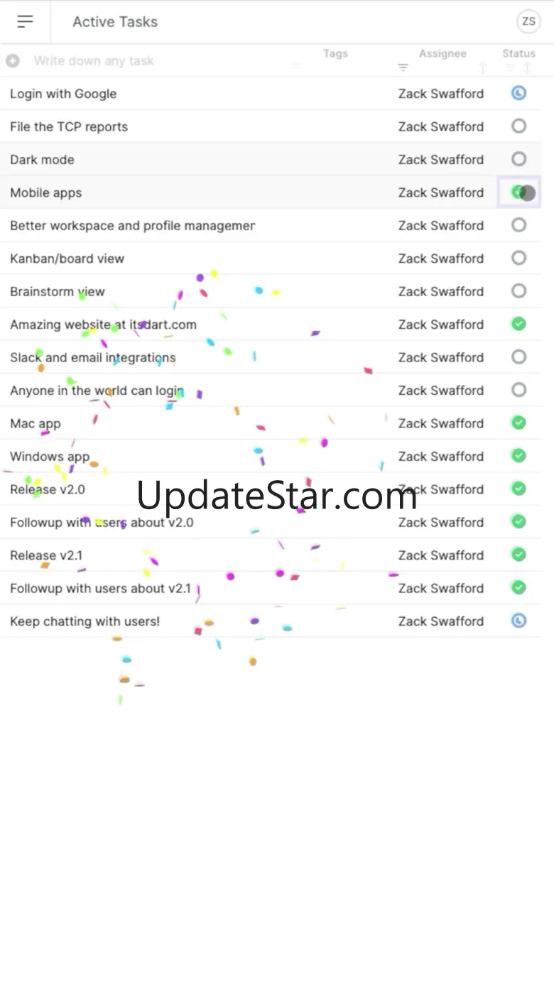 Dart Project Management 1.1.0