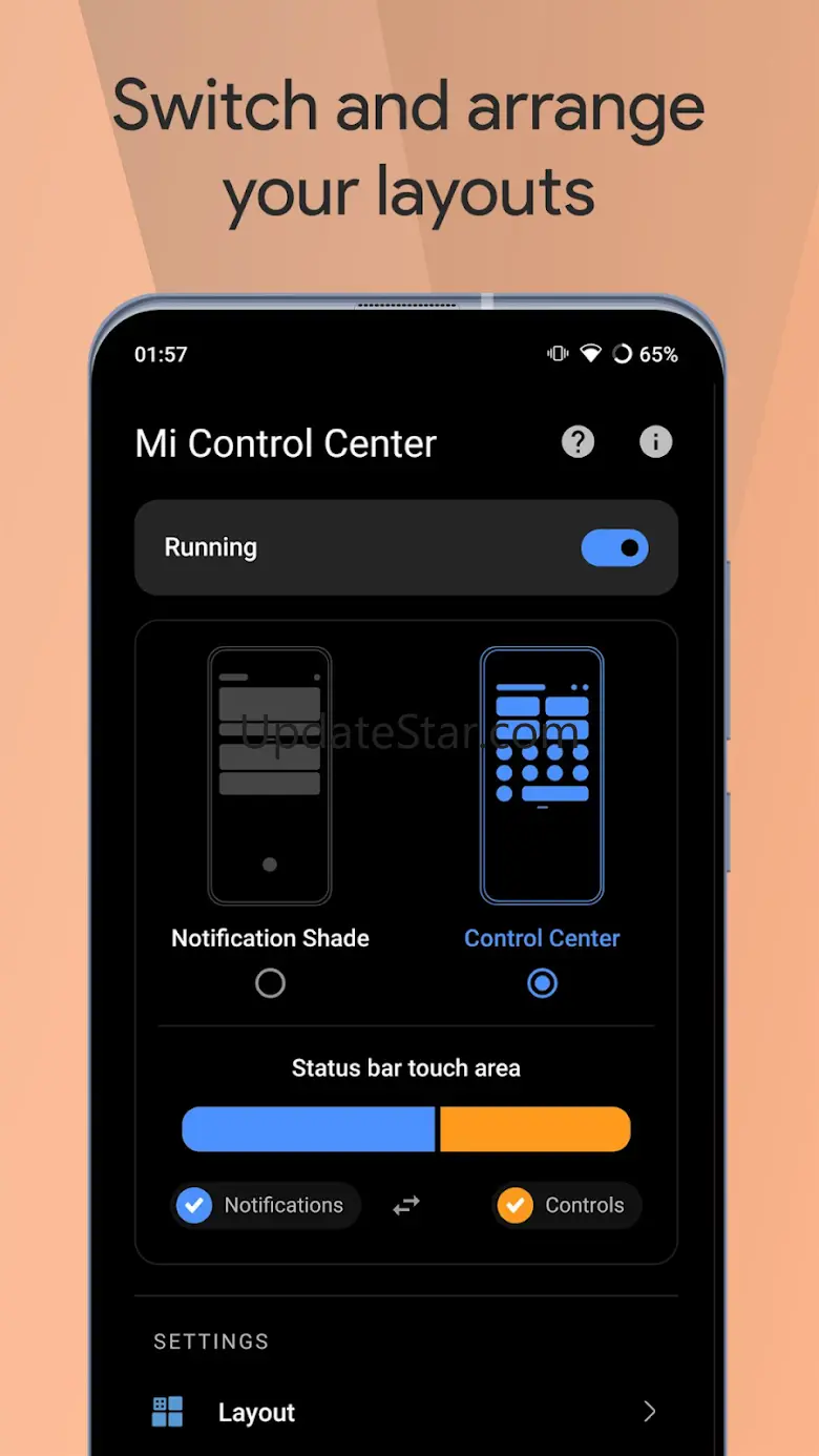 Mi Control Center 18.5.13