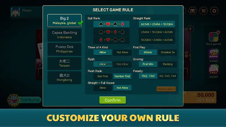 Big 2 Offline - Pusoy Dos 2.0.2