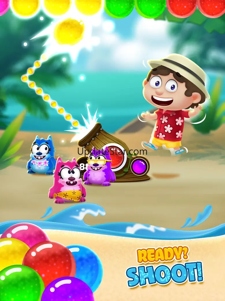 Bubble Shooter: Beach Game Pop 3.6