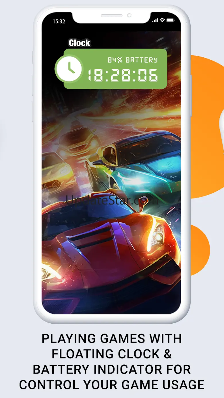 Floating Clock On Screen 1.58