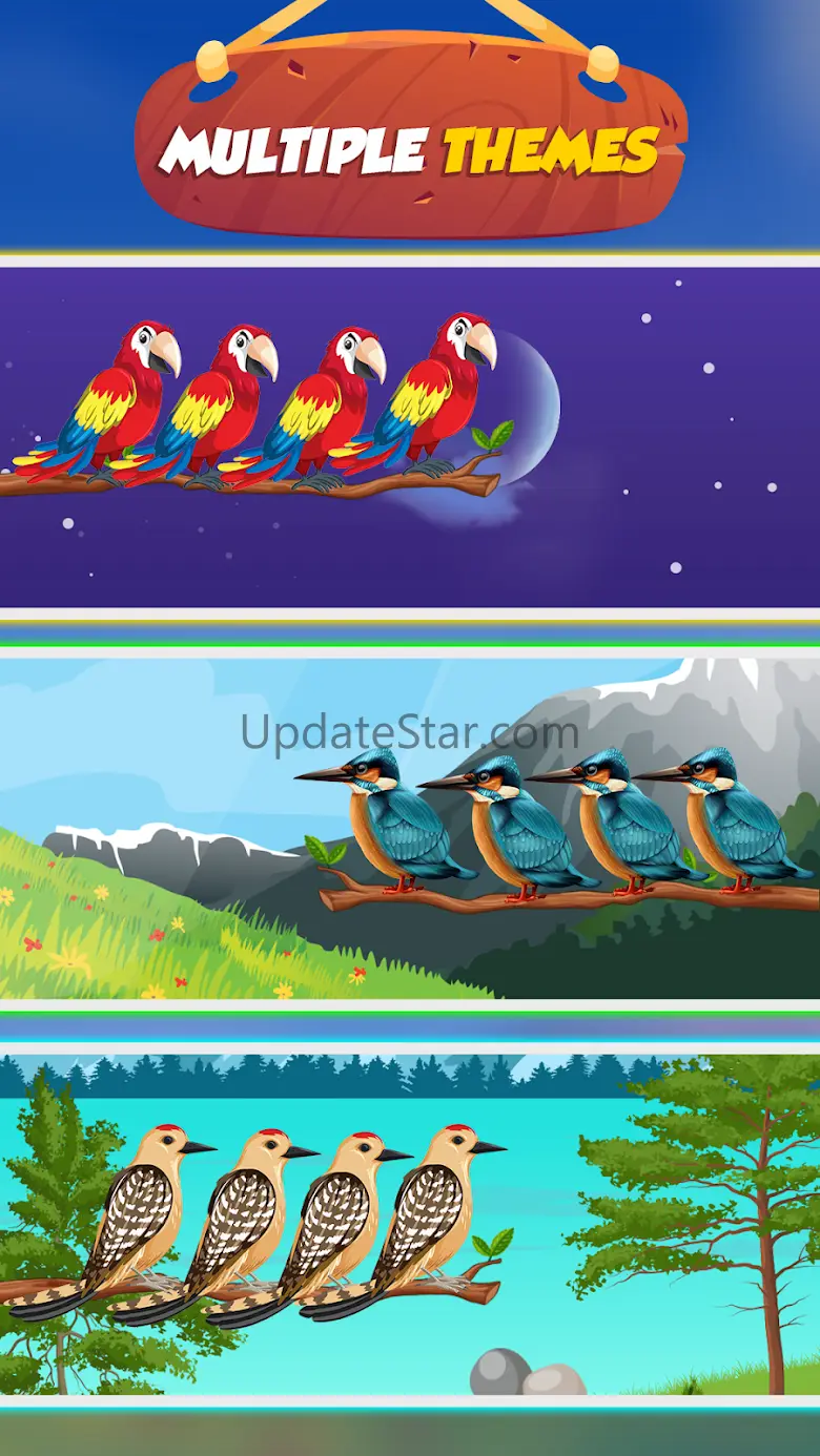 Bird Sort Color Puzzle Game 3.0