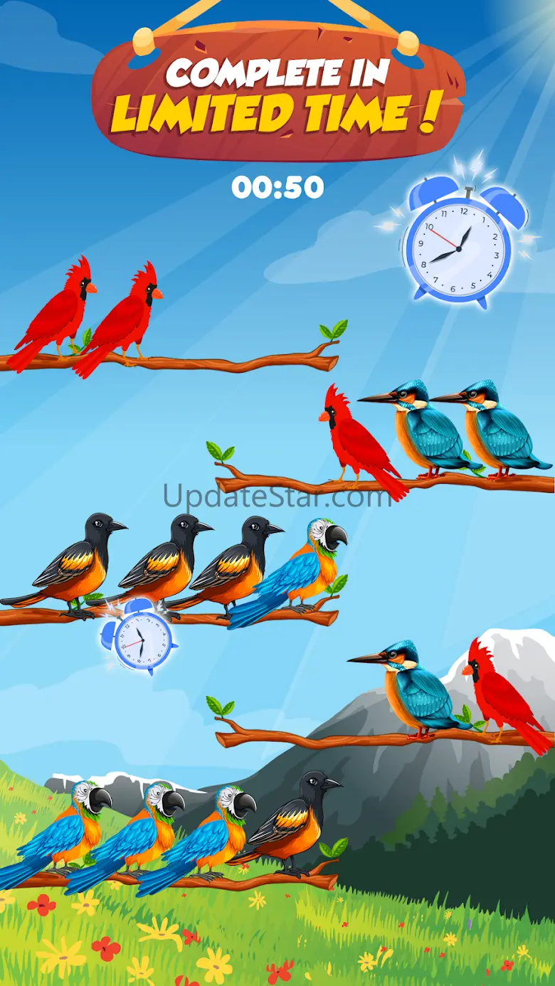 Bird Sort Color Puzzle Game 3.0