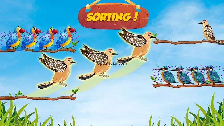 Bird Sort Color Puzzle Game 3.0