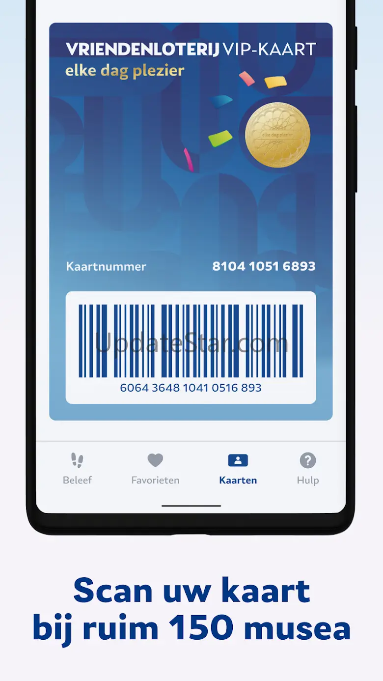 VriendenLoterij VIP-KAART App
