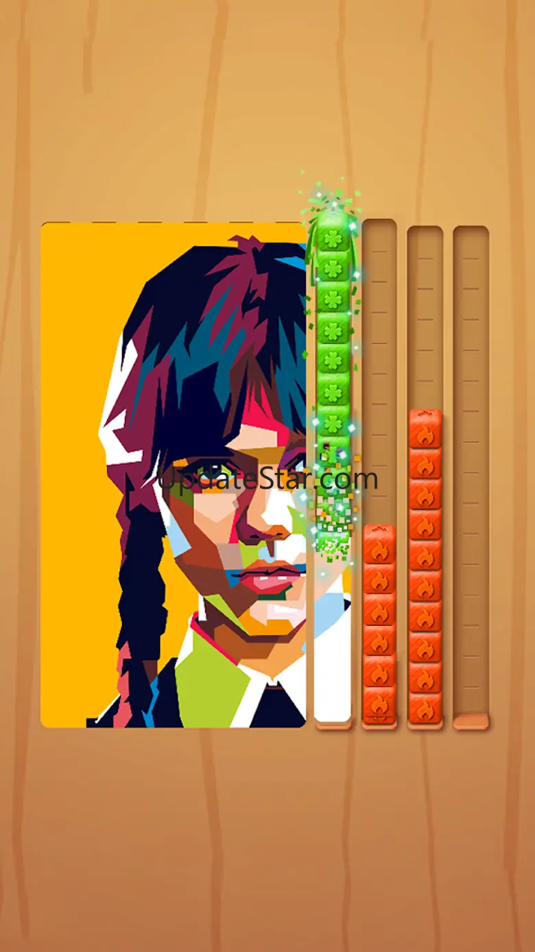 Wood Block: Sort Color 1.3