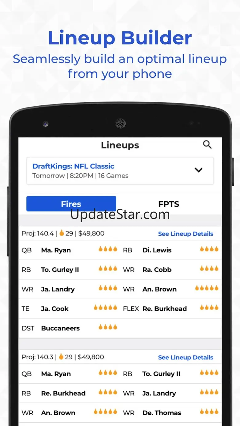 RotoQL Express - Daily Fantasy 5.0.4