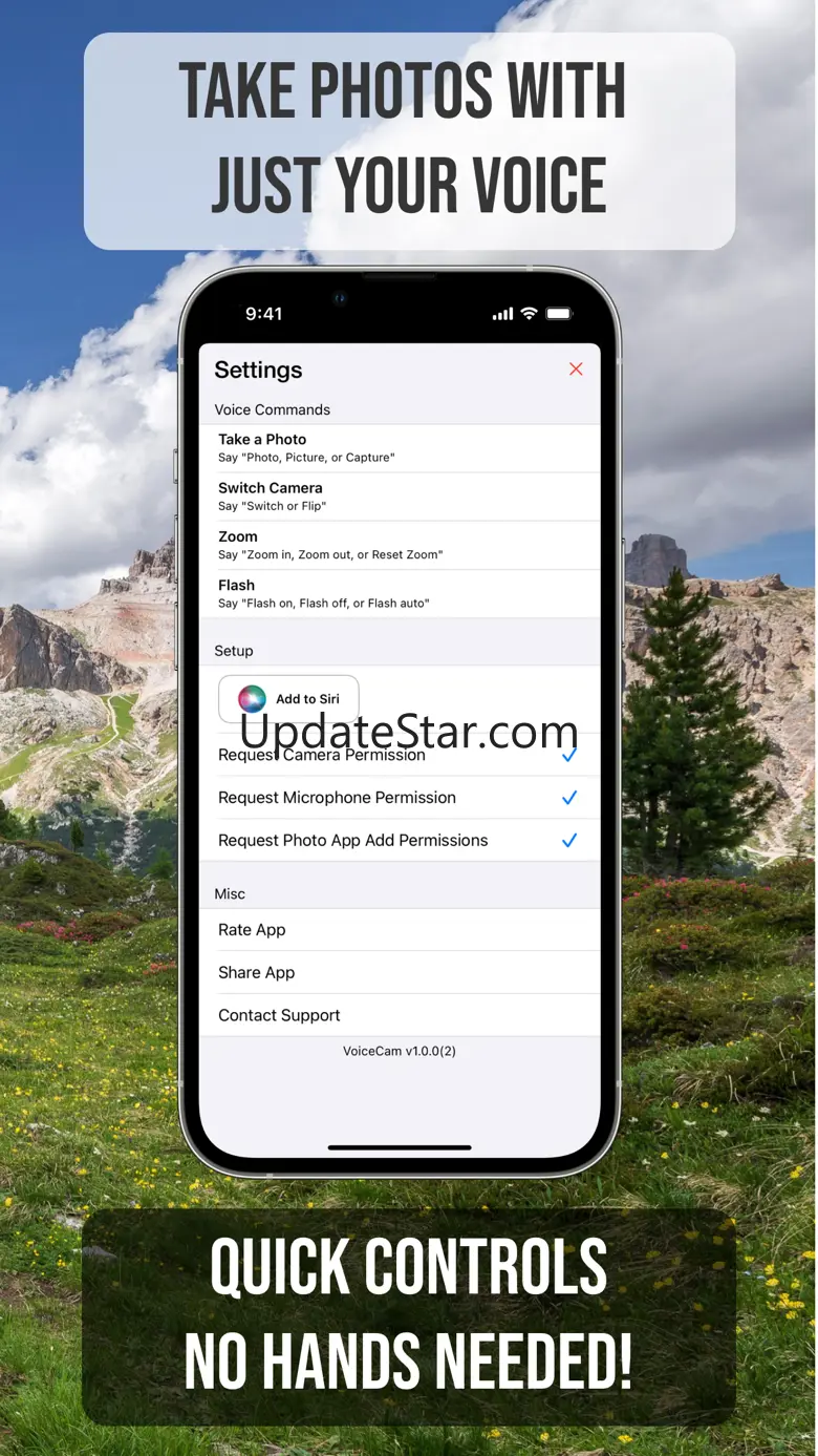VoiceCam - Speak to Camera 1.0.0