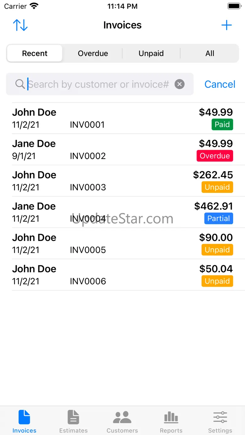EZ Invoices 2.1.1