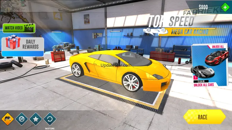 Top Speed Mega Car Racing 1.0