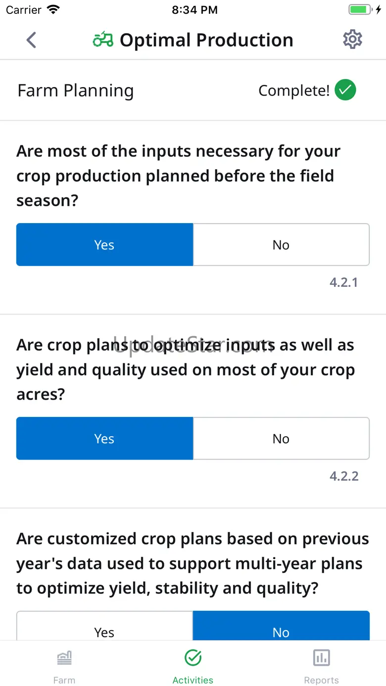 Cropwise Sustainability 6.1.3