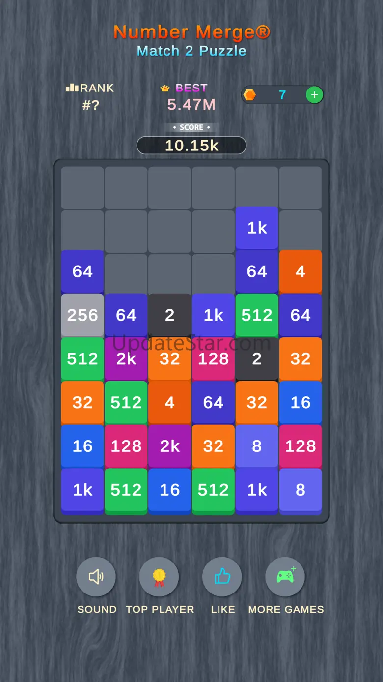 Number Merge® Match 2 Puzzle 1.2