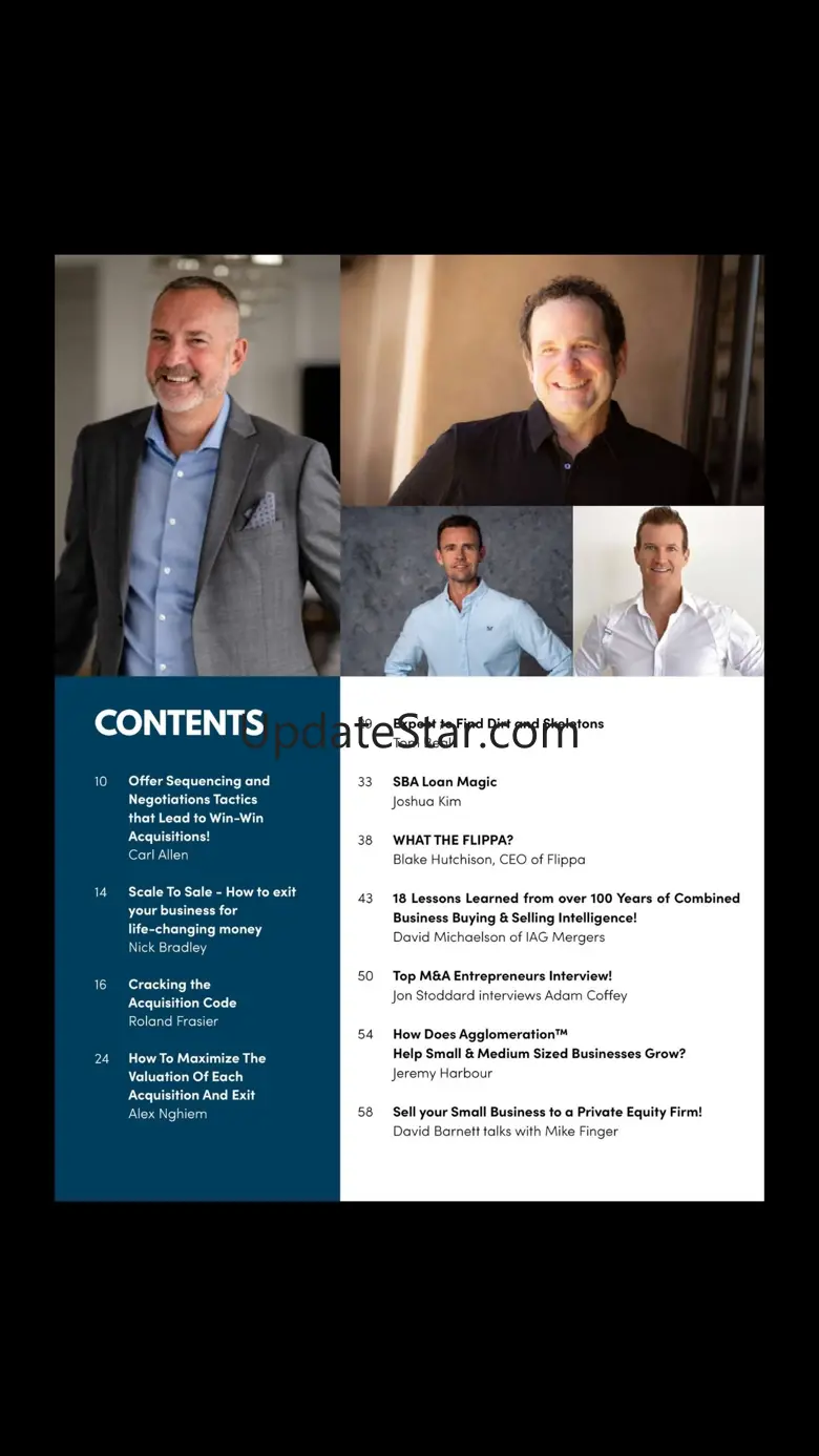 Acquisition Aficionado Mag 17.16.20240627