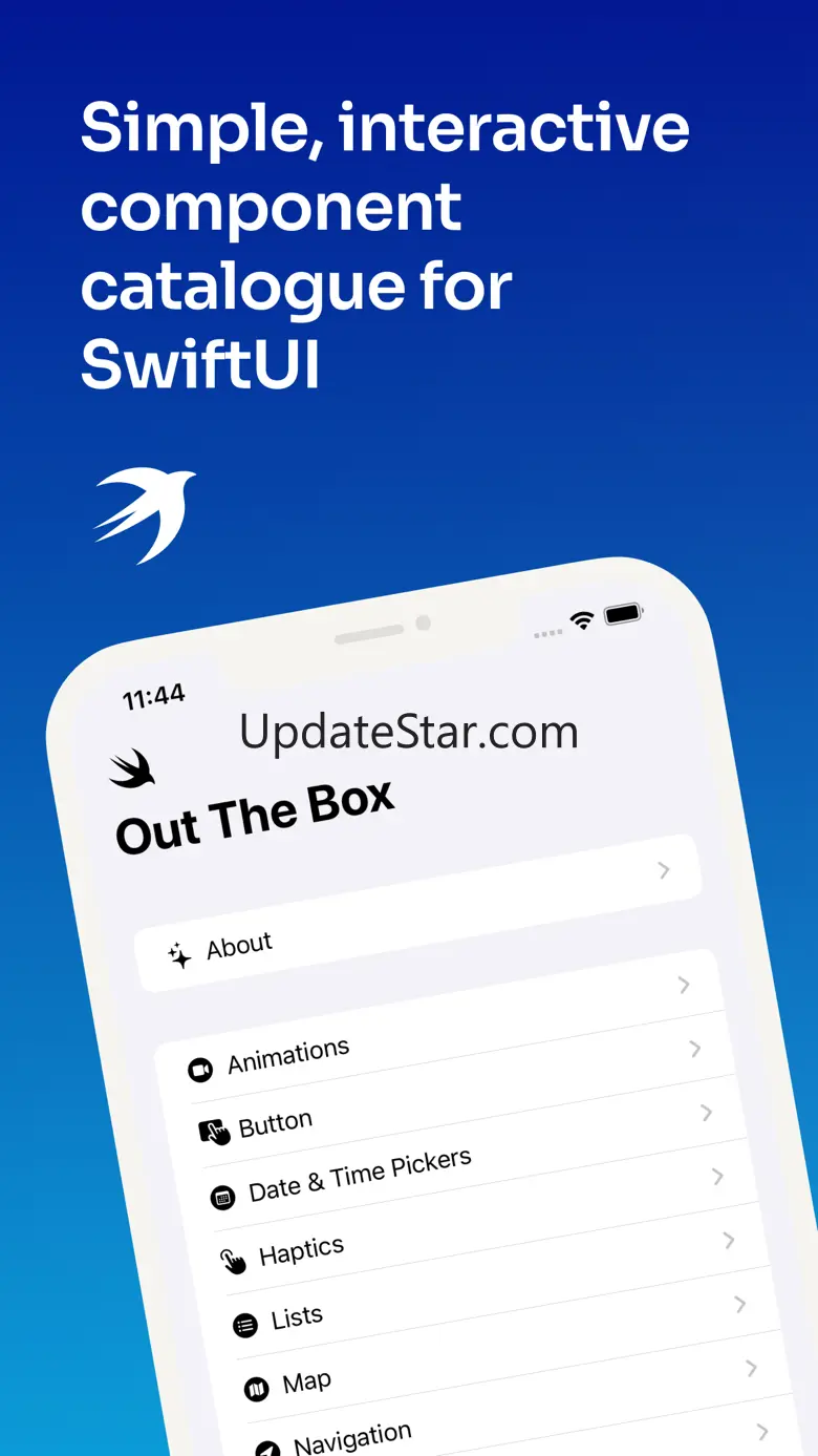Out The Box: SwiftUI Catalogue 1.16