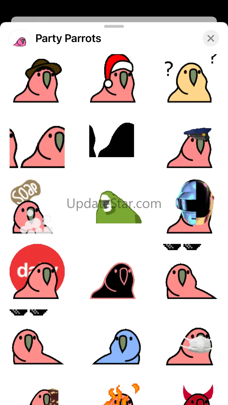 Party Parrots HD 1.0