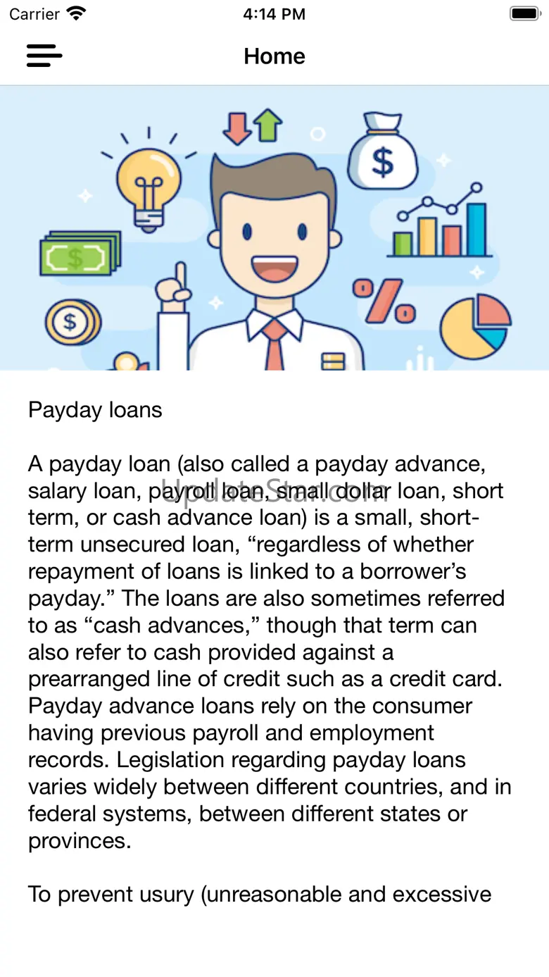 Payday Paycheck Advance Guide 1.0