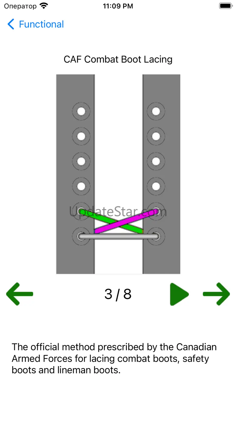 Shoelace and tying knots 4