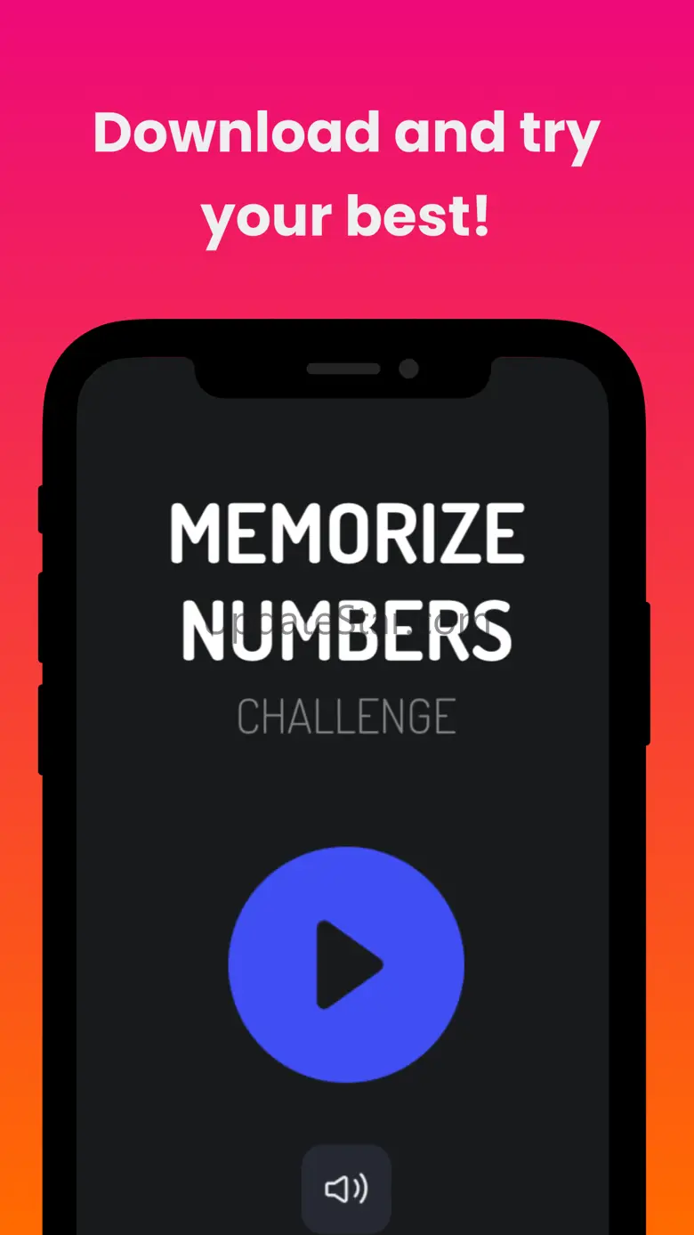 Memorize Numbers Challenge 1.2