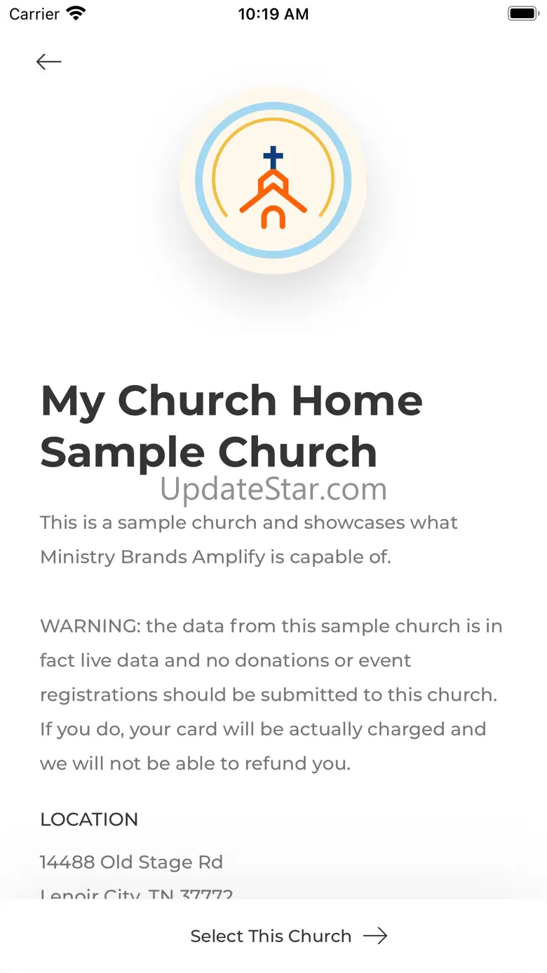 My Church Home 1.21.2