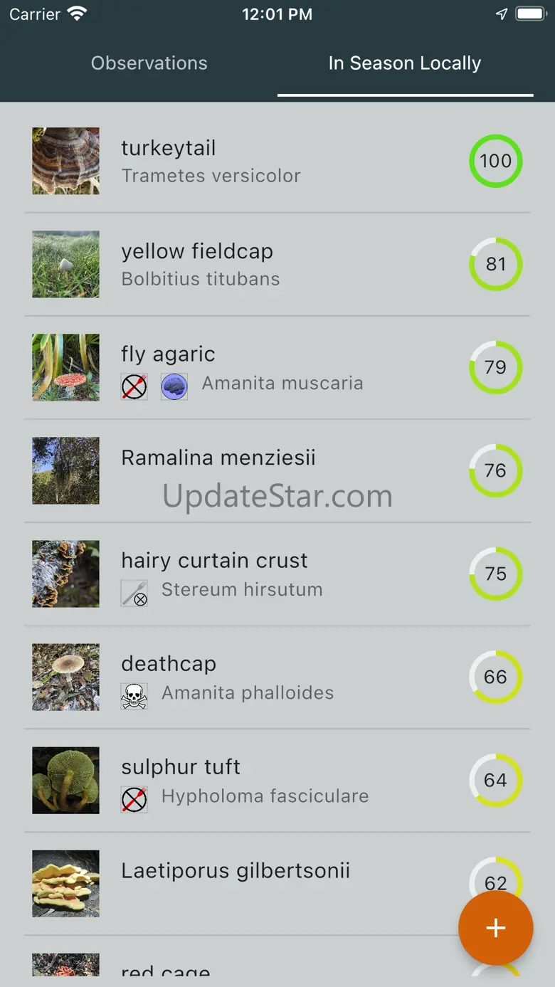 FungID: Mushroom & Fungus IDs 0.1.1