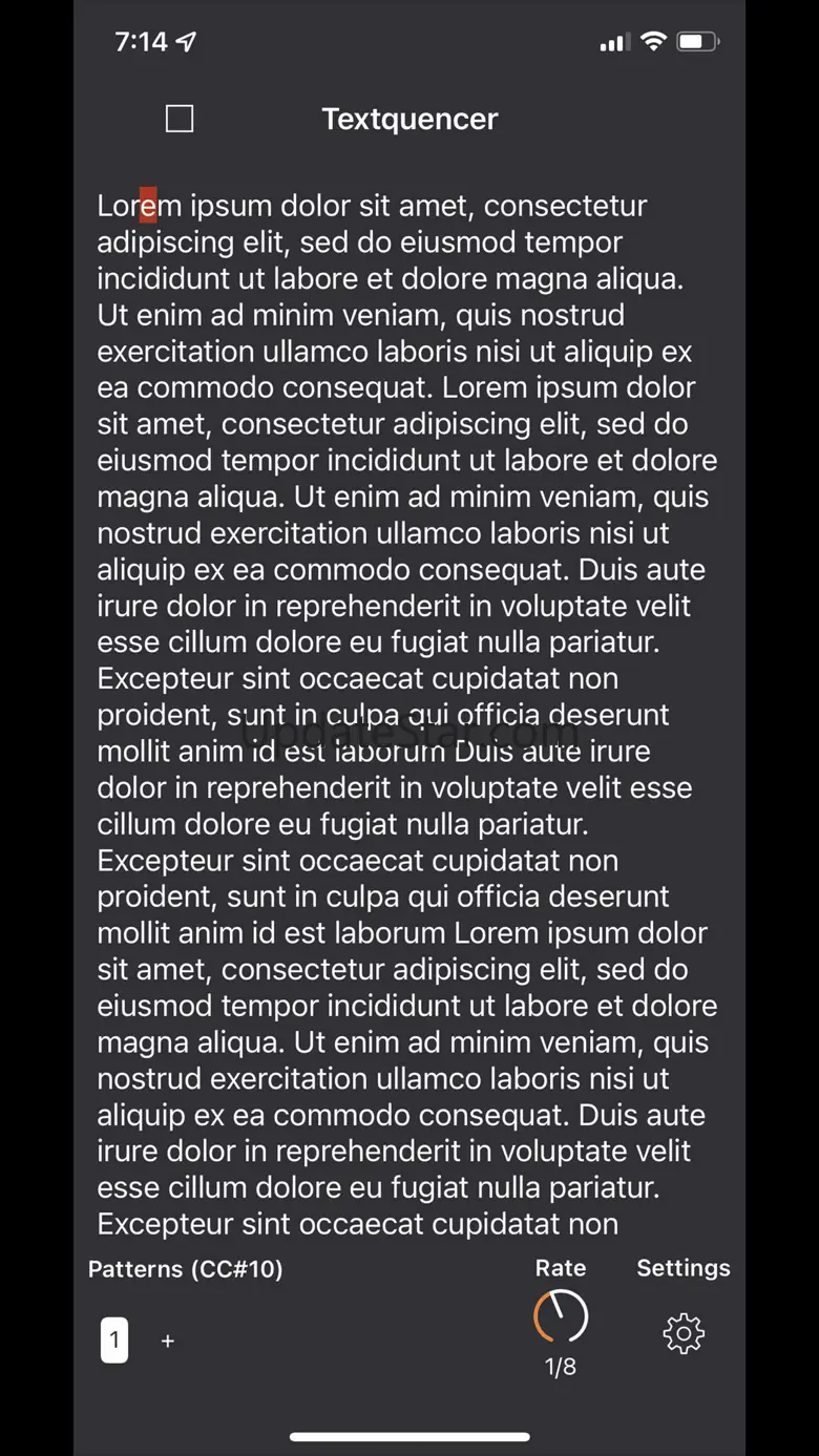 Textquencer Sequencer & Synth 1.9
