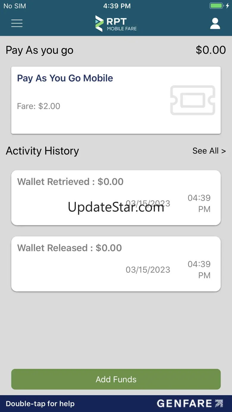 RPT Mobile Fare App 2.8.1