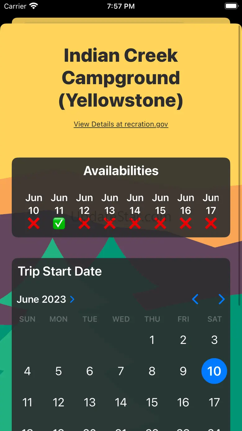 Campsnatch 1.0.4