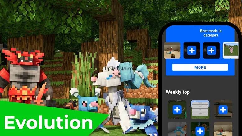 Mods pixel monsters for mcpe 5.1.127