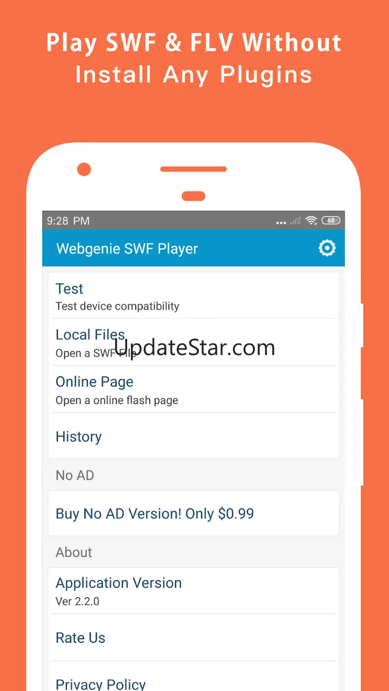 Webgenie SWF & Flash Player 3.0.1