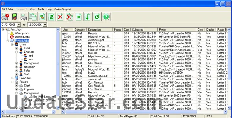 PrinterAdmin Print Management 5.0.0.46