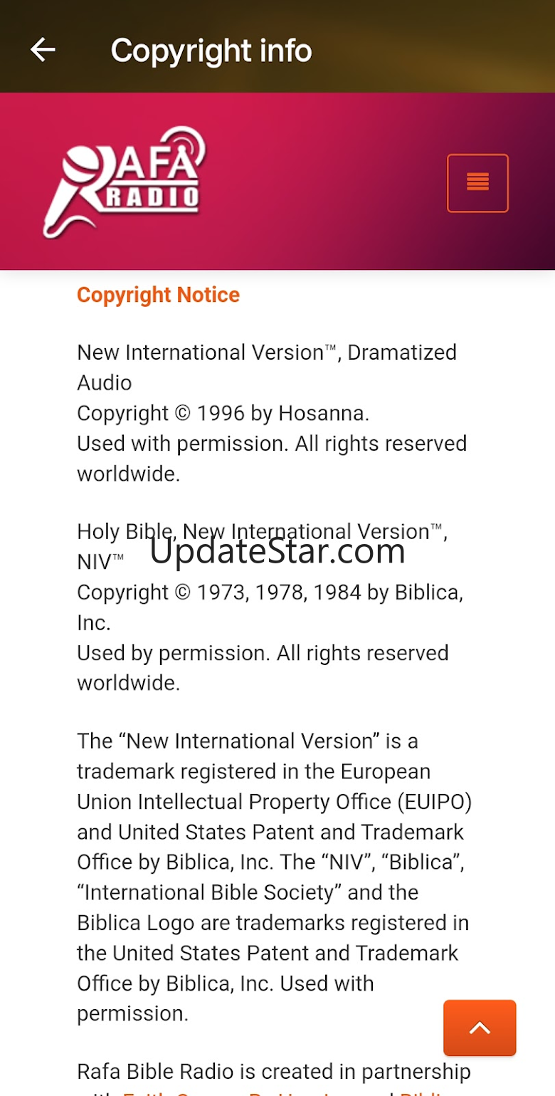 Rafa Bible Radio (English) 3.0