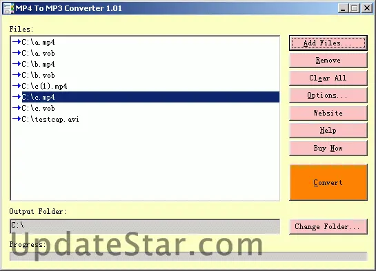 MP4 to MP3 Converter Demo 1.3