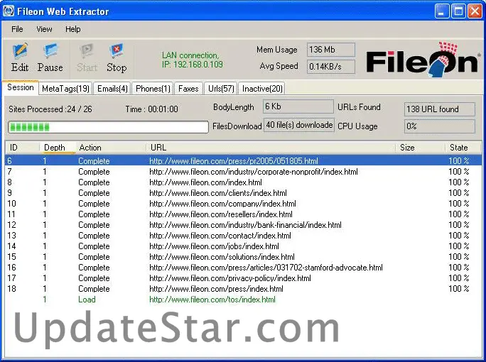 FileOn List Builder
