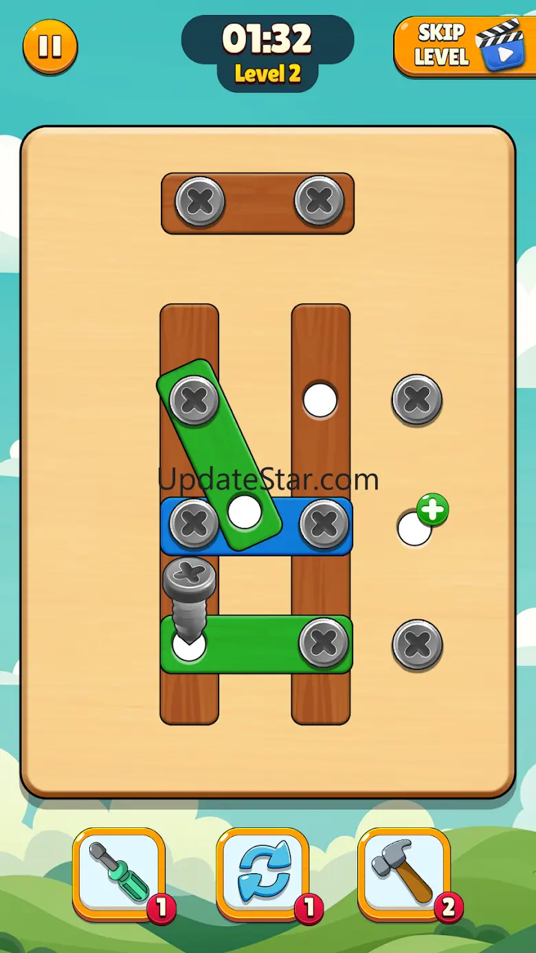 ScrewTwist: Wooden Challenge